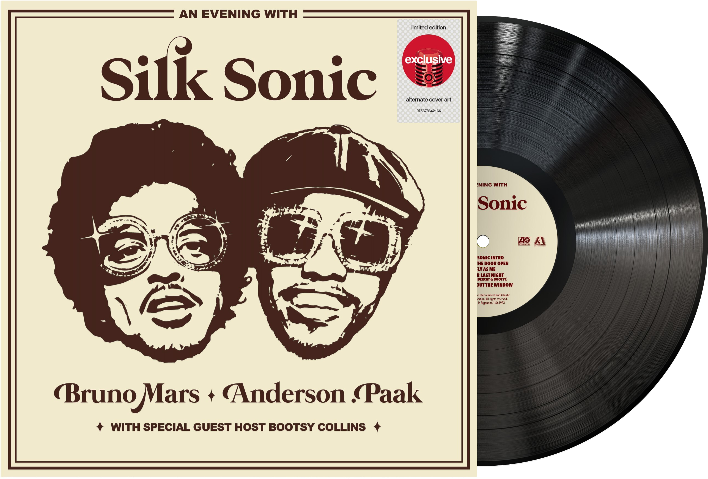 ‘An Evening With Silk Sonic’ Target vinyl